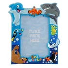 OEM customized logo 4x6 cartoon 3D soft pvc plastic picture frame photo frame