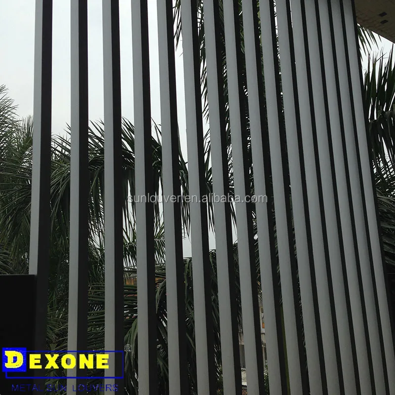 Aluminum Plantation Shutter Louvers As Aluminum Fixed Louver Fence