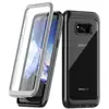 For Samsung Galaxy S8 Case, Built-in Screen Protector Cover 360 Degree Protection Full-body Rugged Clear Bumper Case for S8