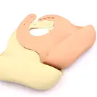 2019 Amazon Hot Sell Waterproof Baby Bib Food Grade Silicone Baby Bandana Bibs Wholesale Bib Custom