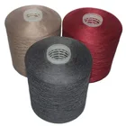 30%stainless steel conductive yarn blended with 70%polyester 32S/3 conductive cotton polyester blended yarn