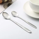 Wholesale stainless steel ice scoop and coffee spoon, gift spoon free logo