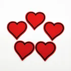 Embroidery Patch Embroidery Patch Wholesale Custom Heart Embroidery Patch