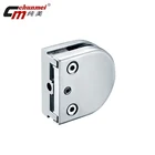 Movable Stainless Steel Zinc Alloy Glass Holder For Stair Railing(CM150-1)