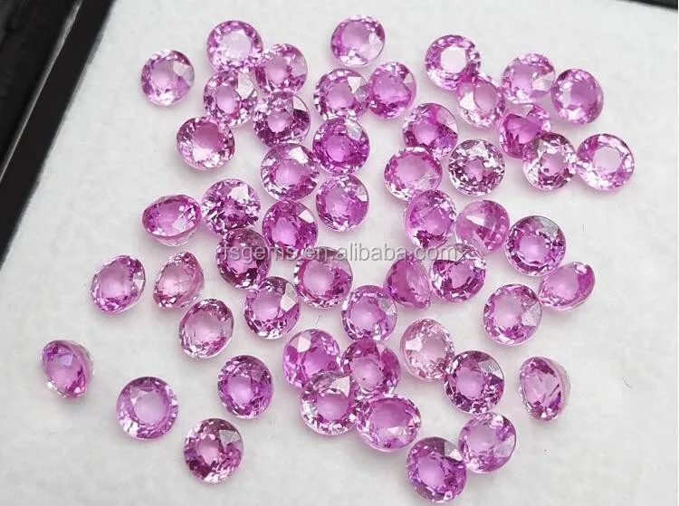 Hot Sale Small Size Good Quality Wholesale Natural Pink Sapphire