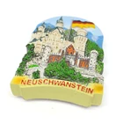 custom made 3D world city polyresin fridge magnets