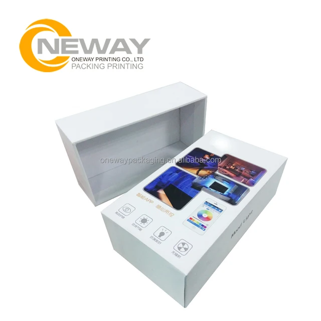 for gift printing cardboard packaging round square cell phone