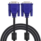 factory supply high speed 1080P 15 Pin D-Sub High Quality Vga Cable with Audio for Computer Monitor male to male vga rgb cable