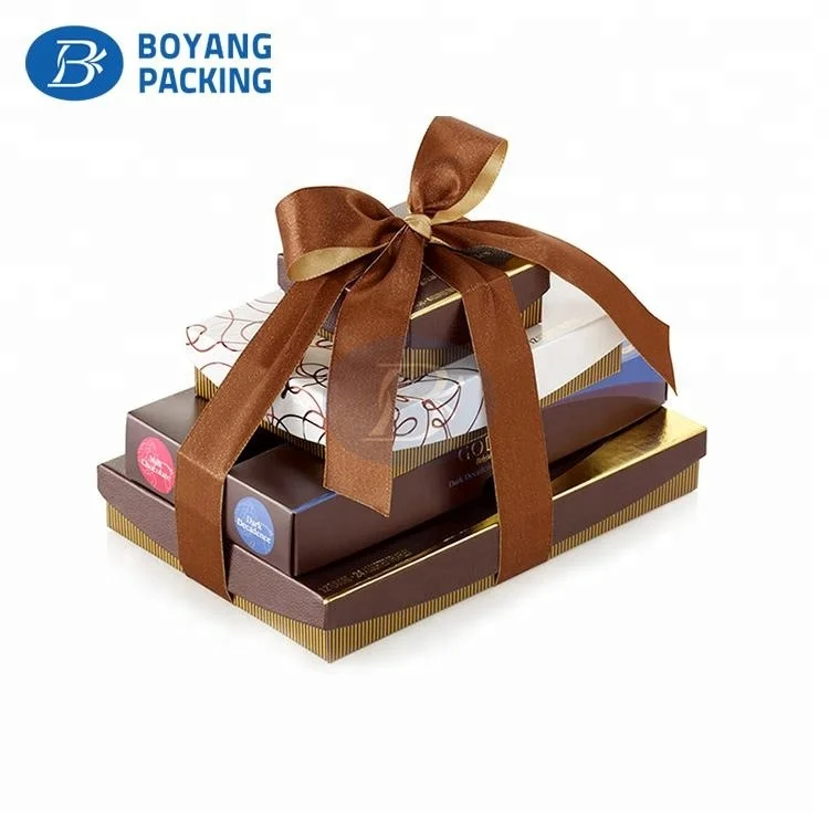 2018 hot sell homemade cheap empty chocolate gift box