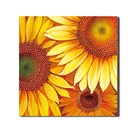 No frame printed Sunflower oil painting on canvas
