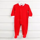 New Born Baby Clothing Baby Toddler Clothing Organic Cotton Plain White Baby