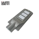 Solar Street Light With Night 60w 50w 40w 30w 20w Integrated Solar Street Led Light With Day And Night Automatically