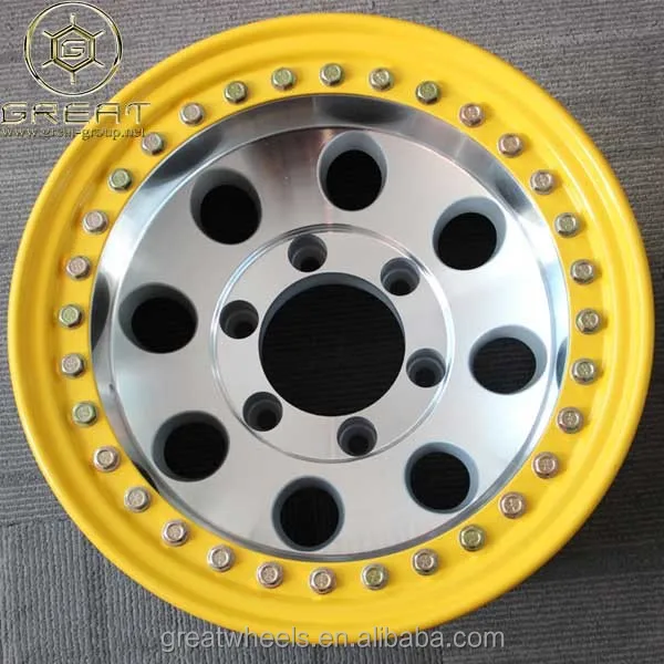 Hot Selling Fake Beadlock Wheel 15" 16" 17" Buy Fake Beadlock Wheel