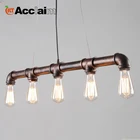 Individuality led light indoor iron pendant shanghai industrial products for bar counter
