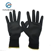 13 gauge polyester lining palm polyurethane PU coated work safety gloves
