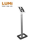 Anti-theft Tablet Security Floor Stand,Adjustable Tablet Holder Kiosk Floor Stand Aluminum,Tablet Display Stand