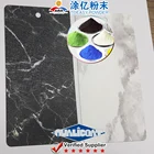 Artistic Texture Paint Powder Coating Powder with Metallic Hammer Rough Finish for aluminium substrate