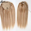 Cheerleading most popular clip in human hair ponytail hair pieces for children