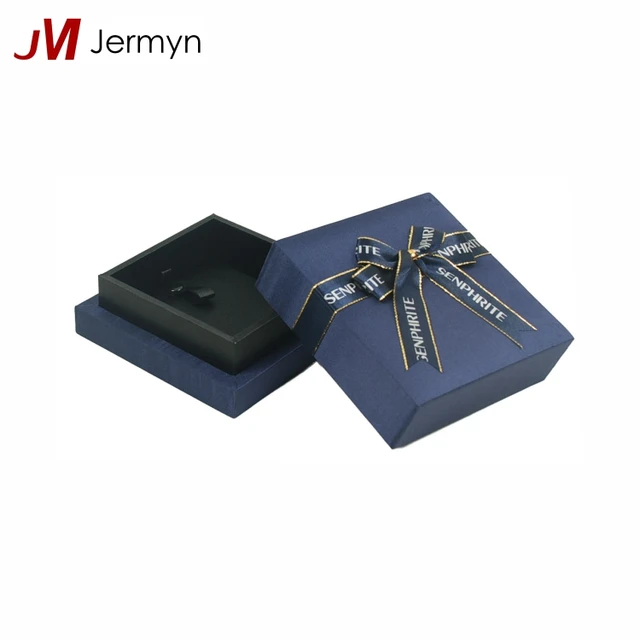 wholesale bow tie bracelet box paper jewelry box gift packaging
