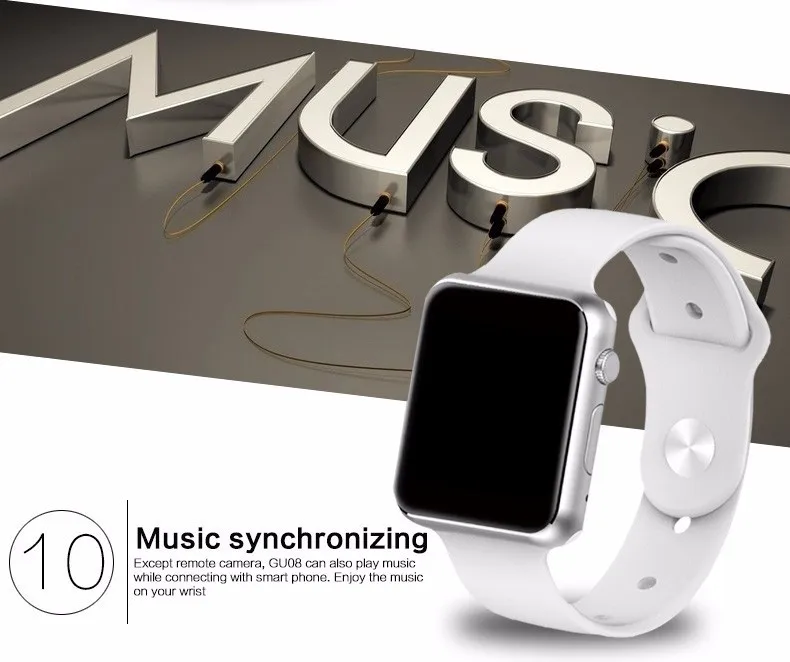 2016 Hot sale Bluetooth Smart Watch for iPhone 4/4S/5/5S/6 Samsung S4/Note 2/Note 3 HTC Android Smartwatch Phone Smartphones