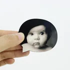 Free sample provided sublimation mdf fridge magnet for diy printing