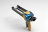 200ml 1:1 cartridge caulking gun,two component Manual dispensing tool ,Nylon Manual caulking applicator