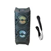 Portable High Quality Subwoofer LED Light Outdoor Karaoke Party Aodio Professional Stereo Bluetooth Speaker