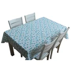 Coffee Denim Elastic Elegant European Fancy Decoration Tablecloths