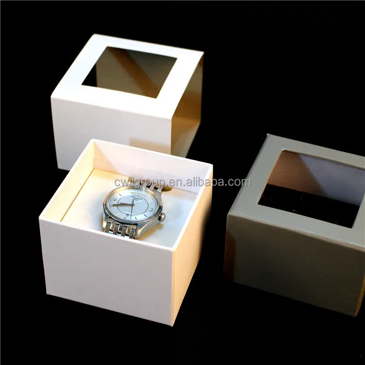 quality jewelry handmade paper packaging mans watch gift box