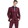 2019 Famous Brand Mens Suits Wedding Groom Plus Size S 5XL 3 Pieces(Jacket+Vest+Pant) Slim Fit Casual Tuxedo Suit