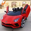 newest 2.4G remote control black/ best price kids off road electric car/ 2018 New kids electric ride on rocking car