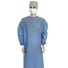 Medical Supply Surgical Gown Reinforced Disposable Hospital Surgeon Gown With Sterilization