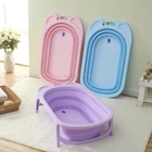 Foldable Baby Bath Tub With Hard Bottom