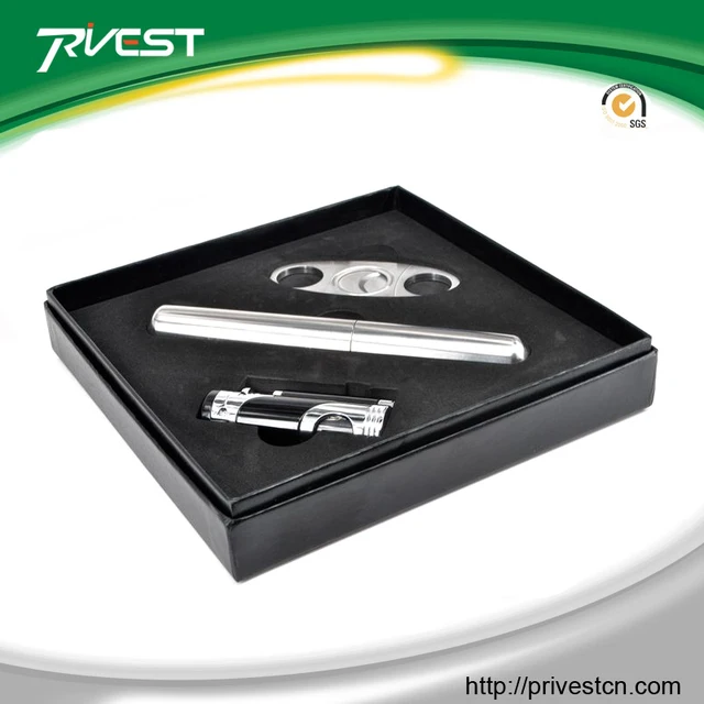 stainless steel smoking accessory professional cigar box with