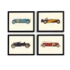 Classic Cars Vintage Car Canvas Painting Posters Prints Oil Wall Art Pictures