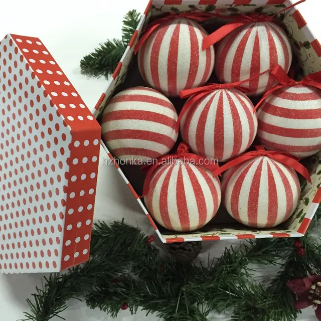 dots christmas balls