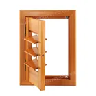 Colonial Outdoor Wooden Slats Plantation Shutter Furniture