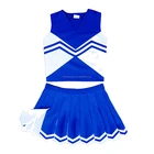 Professional Best price of long sleeves cheerleader uniform costumes cheer costumes