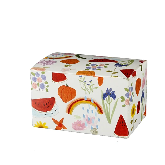 2018 custom cheap paper gift box packaging box with different