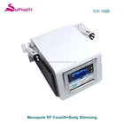 Monopole rf radio frequency mini machine body slimming reduce belly fat smooth wrinkle firmness skin