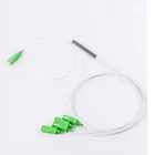 FTTH Fiber Optical PVC corning 1 x n plc splitter 1x2 1x4 1x8 1x16 1x32 Bare PLC splitter