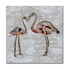 Popular Abstract Flamingo Birds Art for Lovers Oil Painting