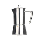 High Quality All Stainless Steel Stove Top Moka Italian Espresso Coffee Maker