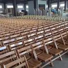 Garden Chairs Wholesale Garden Use White Wood Carved Folding Wedding Chairs