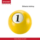 D617 Table Tennis Ball Shape Cute Ashtrays