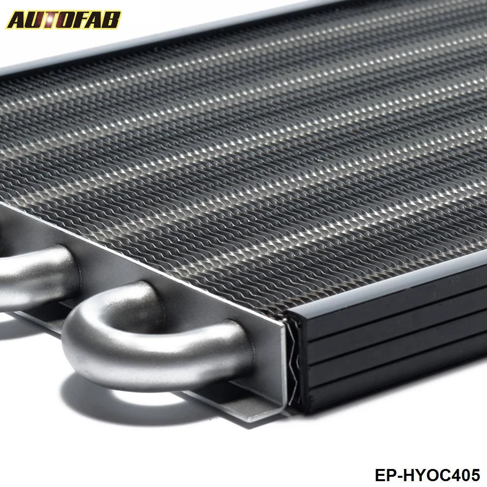 8-reihiger Ölkühler Aus Alu – Universal-Kühlkit Für Ford, Chevrolet, Dodge Ram & Mehr