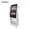 unique advertising ideas 42inch lcd advertise video picture on screens in park bar mall coin operated photo booth vending