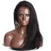 Full Lace Human Hair Wigs Full Ends straight Wig Peruvian Virgin Hair Frontal Wigs For Black Women Wave hair pieces and wigs