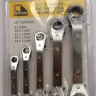 5pc Ratchet Ring Spanner Ratchet Wrench Spanner Set