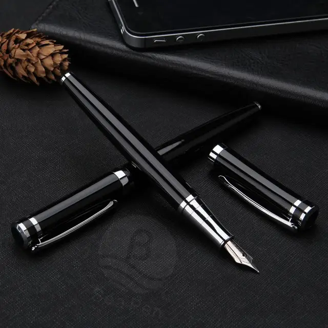 New Model Jinhao Good Quality Metal Fountain Pen with Custom Logo